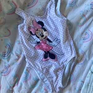 Minnie Mouse Disney One Piece Swimsuit 4t